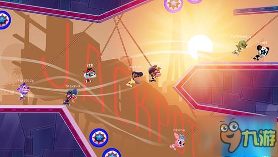 人猿泰山附体《绳子赛跑》10人同场嗨翻天