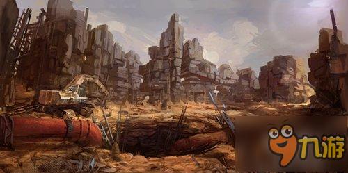 末世废土《未来战争：重生》场景原画首曝
