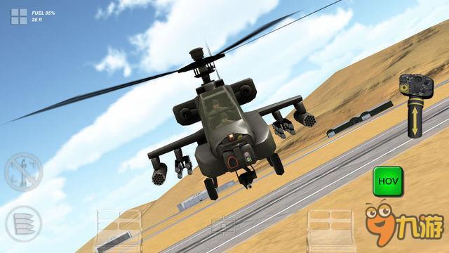 阿帕奇直升机：Apache 3D Sim