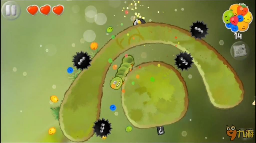 这是贪食蛇的亲戚《贪吃毛毛虫》近期上架