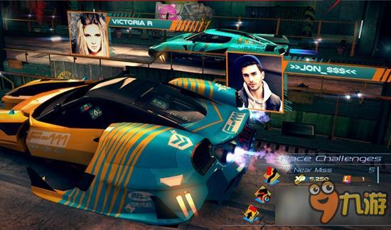 赛车手游《极速竞争手》迎测试 霓虹公路下展开悬浮竞技