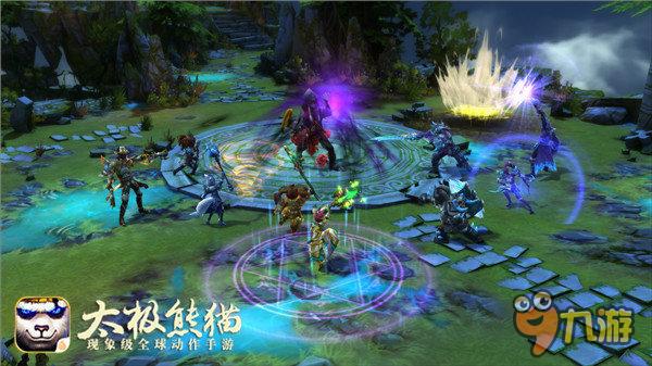 10人RAID跨服开荒 《太极熊猫》新版“泰坦之刃”上线