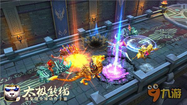 10人RAID跨服开荒 《太极熊猫》新版“泰坦之刃”上线