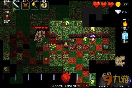 音乐节奏迷宫探索《死灵舞者的地穴》移植手游