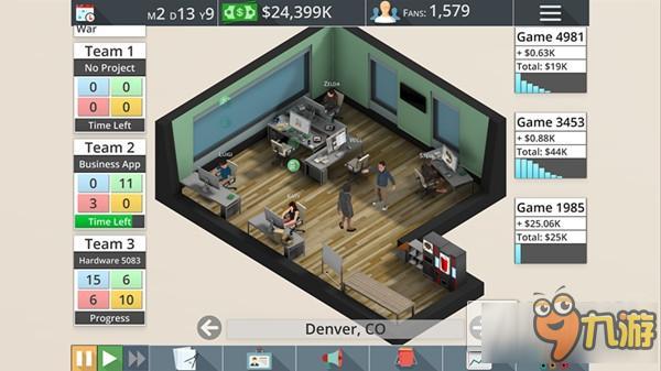 模拟经营手游《游戏工作室大亨3》上架 打造顶级游戏工作室