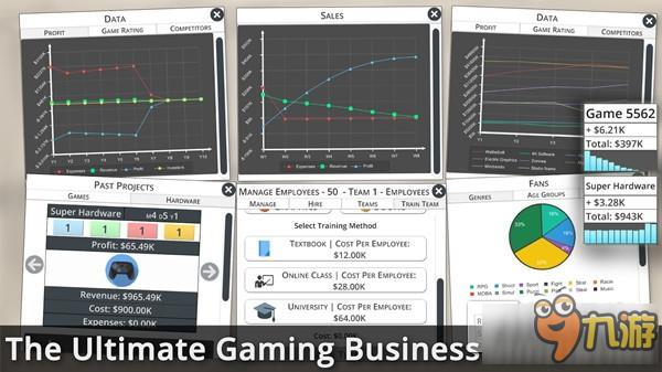 模拟经营手游《游戏工作室大亨3》上架 打造顶级游戏工作室