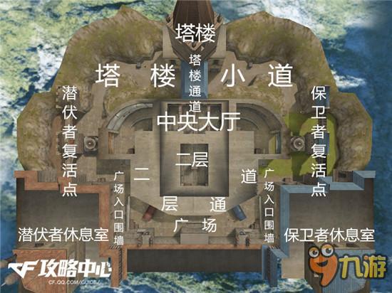 狙击巅峰演绎 CF穿越火线秘密要塞卡点技巧解析