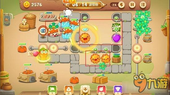 《保卫萝卜3》集市第53关金萝卜通关攻略