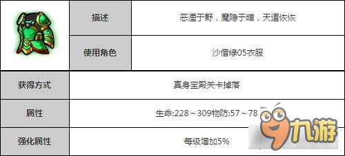 造夢(mèng)西游4手機(jī)版沙僧摩愿凈心套裝詳細(xì)解讀