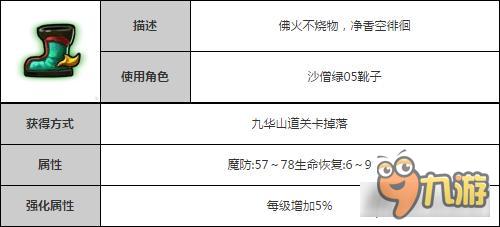 造夢西游4手機版沙僧摩愿凈心套裝詳細解讀