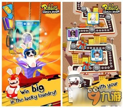 育碧游戏《疯狂兔子冲刺》测试上架 疯癫跑酷打造独特造型