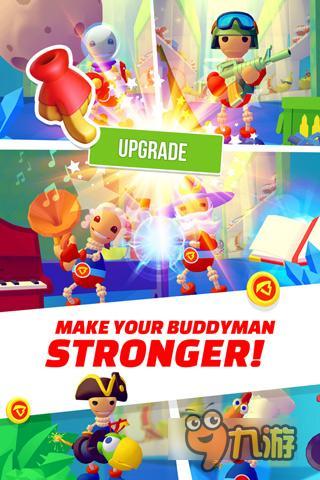 Buddyman Run今日全球上线 世界人民玩的游戏