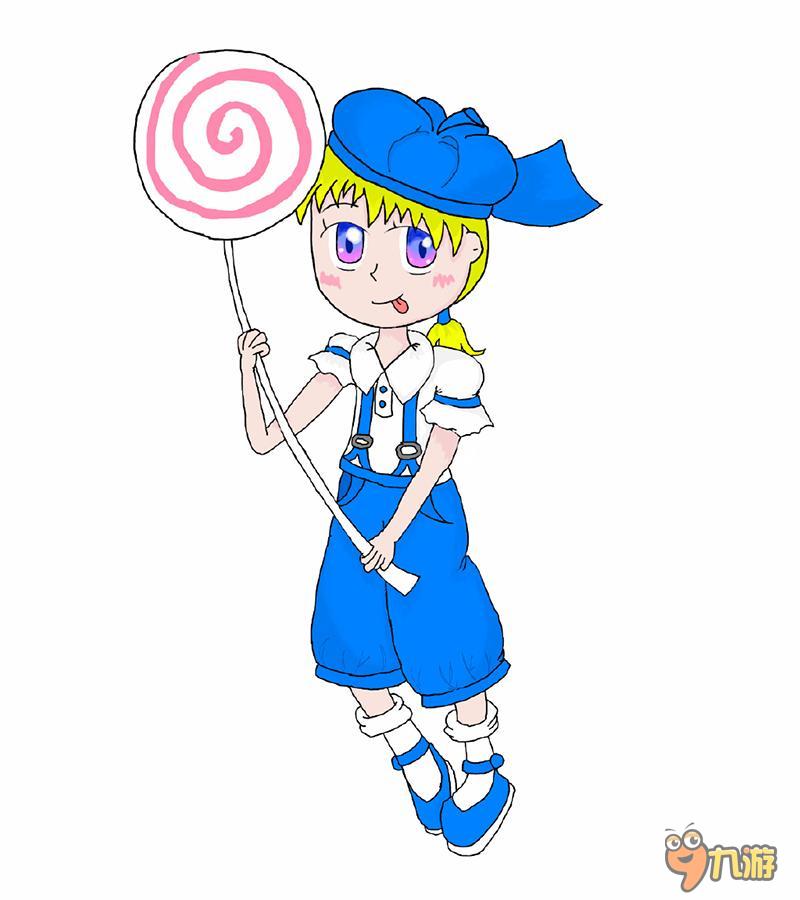 同人作品《大富翁9》玩家手绘9代小丹尼新形象大富翁系列拥有众多经典