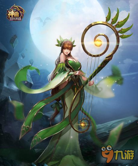 《神曲之符文英雄》女神美乐蒂登场