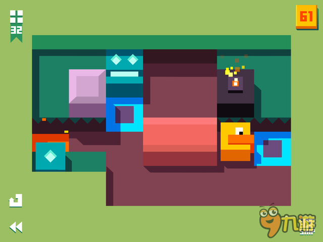 《翻滚鸭》评测:推箱子玩法全新升级