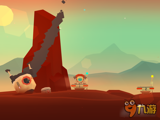 今日手游：感受不同世界的自由落体《火星降落》