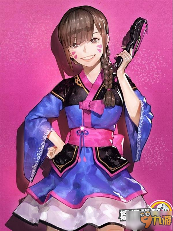 守望先锋娘化版英雄绘画分享