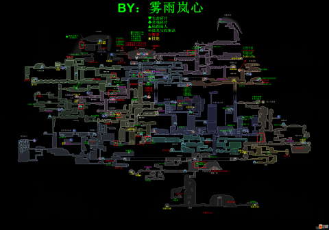 空洞骑士地图