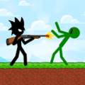 Stickman Zombie Shooter: Fight Platformer