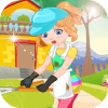 Clumsy gardener laundry Games For Girls
